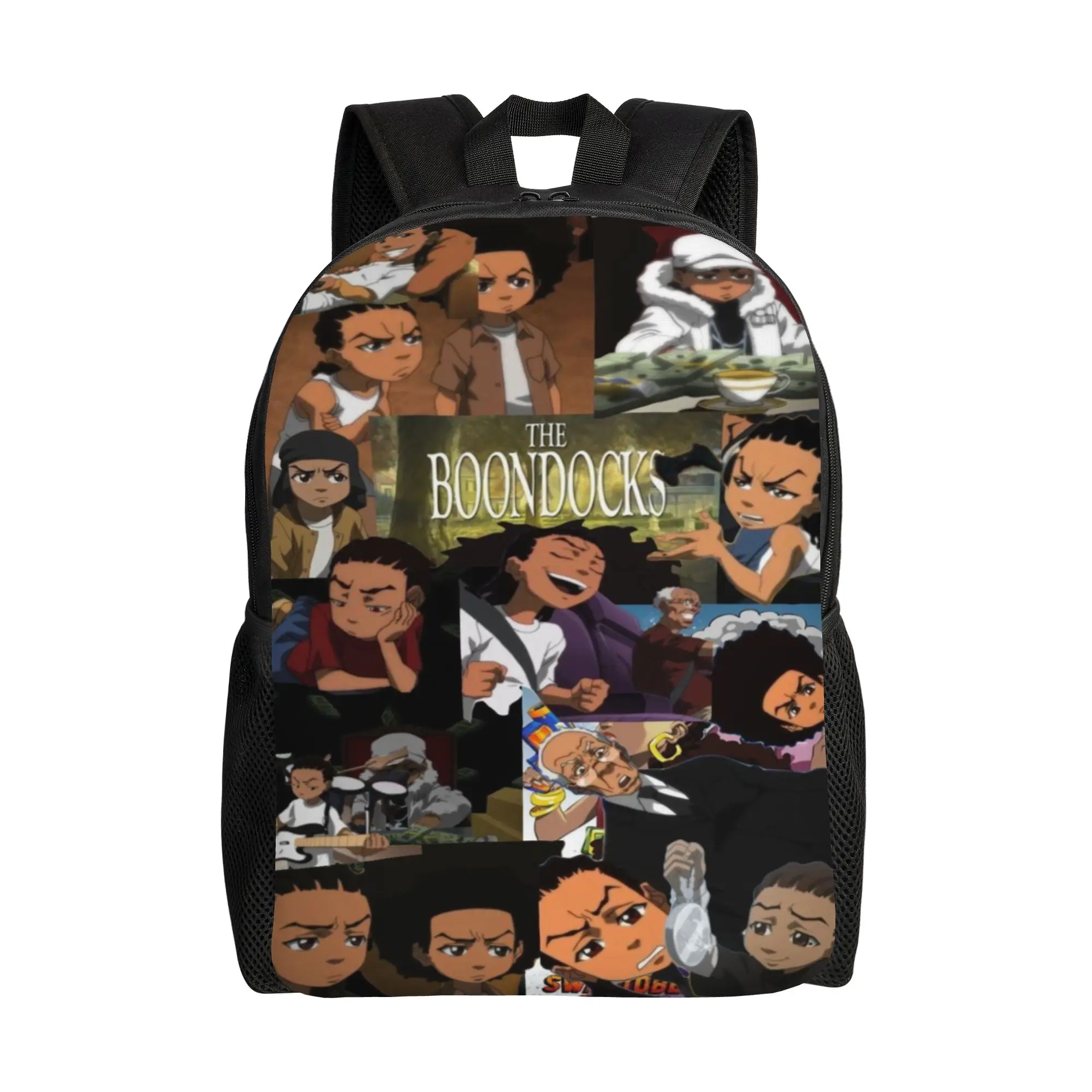 Handbag Back to school season Super Good looking Trendy The Boondocks  Versatile Backpack