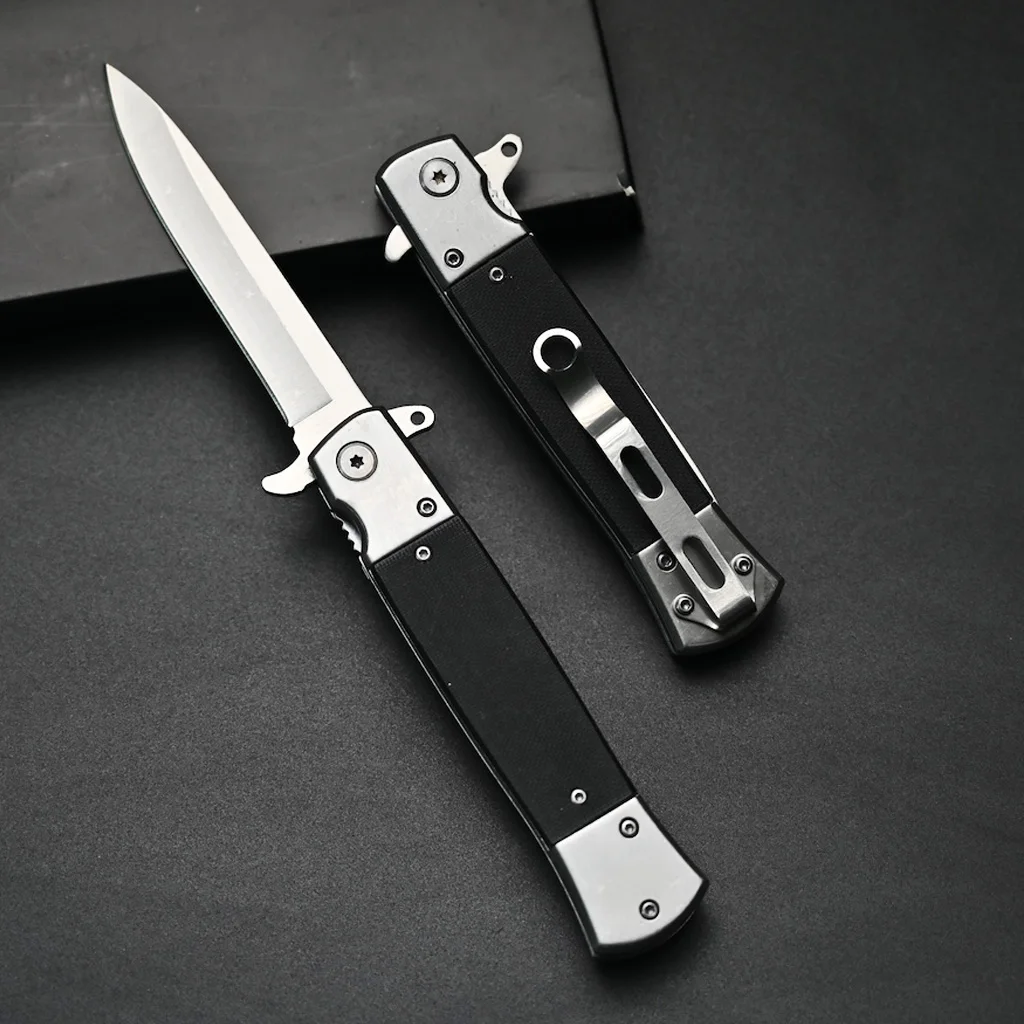 

Outdoor folding knife, wilderness survival, self-defense rescue, self-defense, and self-defense folding knife