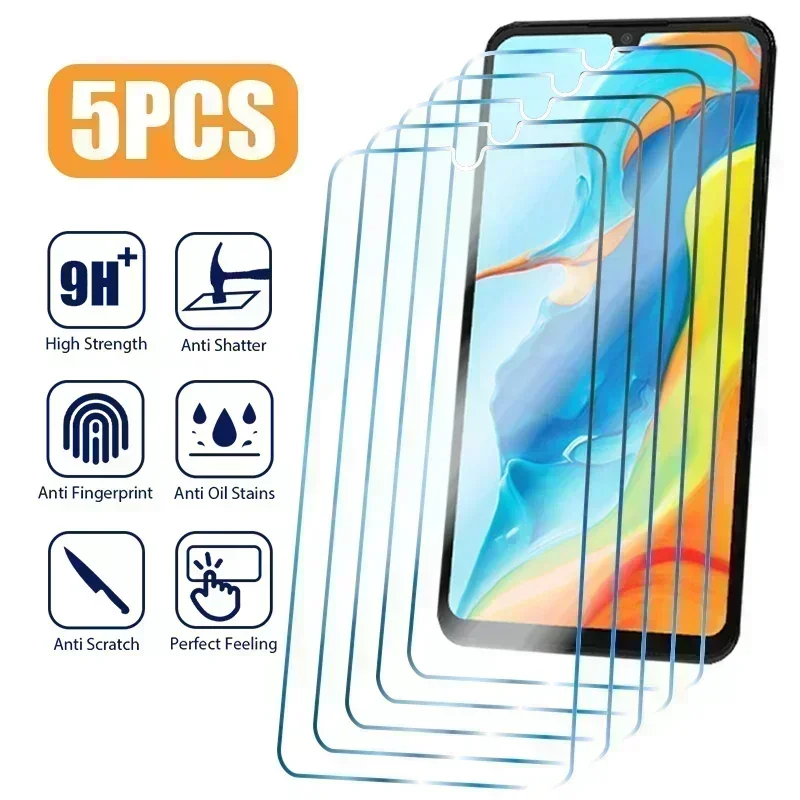 

5PCS Tempered Glass For Huawei P30 P20 P40 Lite E 5G Screen Protector For Huawei Mate 20 Lite P20 Pro P Smart Z 2019 2021 Glass