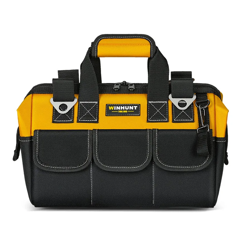 WINHUNT Hardware Tool Bag Heavy Duty Wear Resistant Thick Portable Handheld Storage Organizer Repair Installation Tool Bag Kit