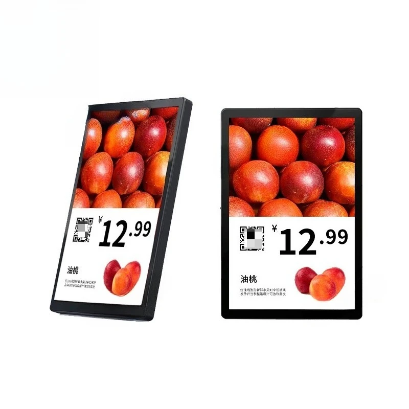 10,1 inch digitaal prijskaartje elektronisch schaplabel voor winkels met elektronisch automatisch kleurenscherm
