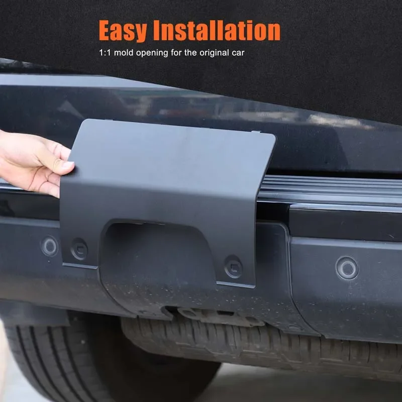 

For Land Rover Discovery 3 4 LR3 LR4 04-16 Rear Bumper Trailer Hitch Cover Car Towing Eye Hook Cover Fixing Clip OE：DPO500011PCL