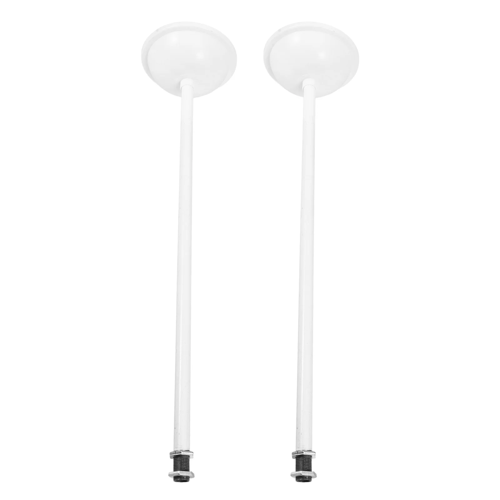 2 قطعة ضوء الفصول الدراسية معلقة قضيب أسفل قابل للتعديل لأضواء الفلورسنت تركيبة إضاءة ينبع مصباح تمديد القطب الأبيض #4