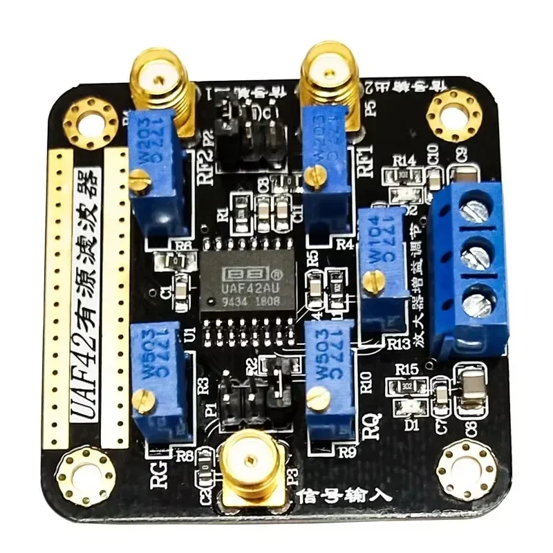 UAF42 High Pass Low Pass Bandpass Filter, Active Filter Module, Low Pass Filter Adjustable Signal Filter