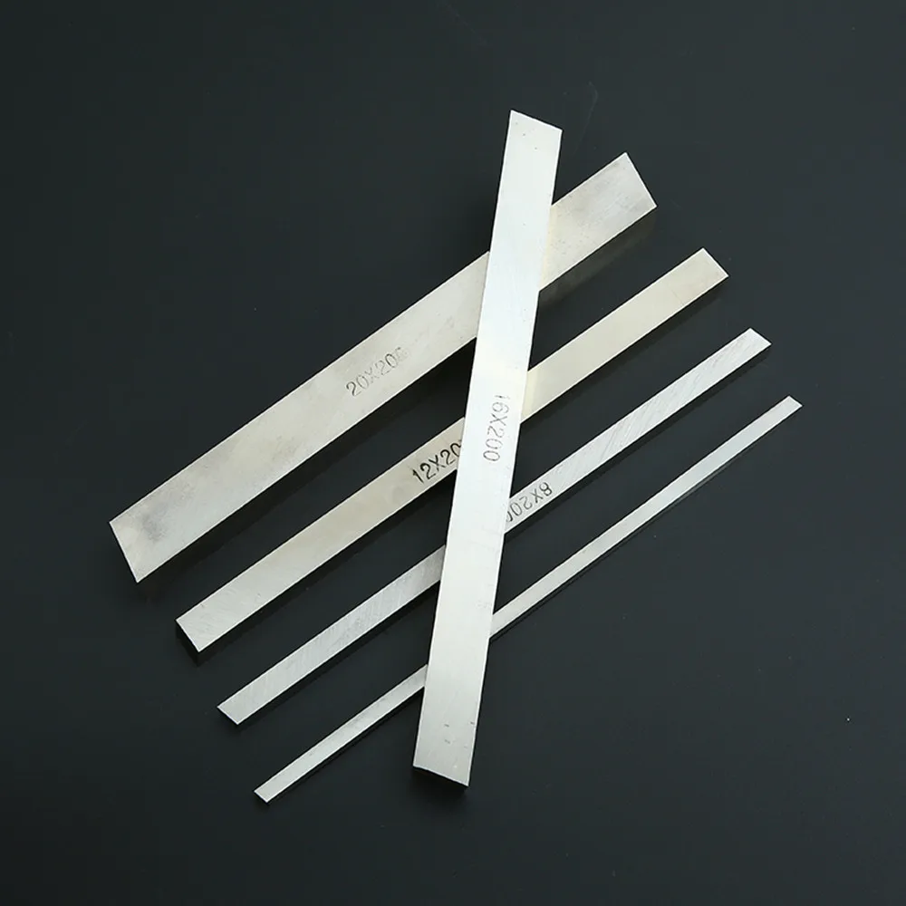 

White Steel Lathe Machining Tools HSS Steel 200mm High Speed Steel Turning Tools CNC Lathe Turning Tool Bar