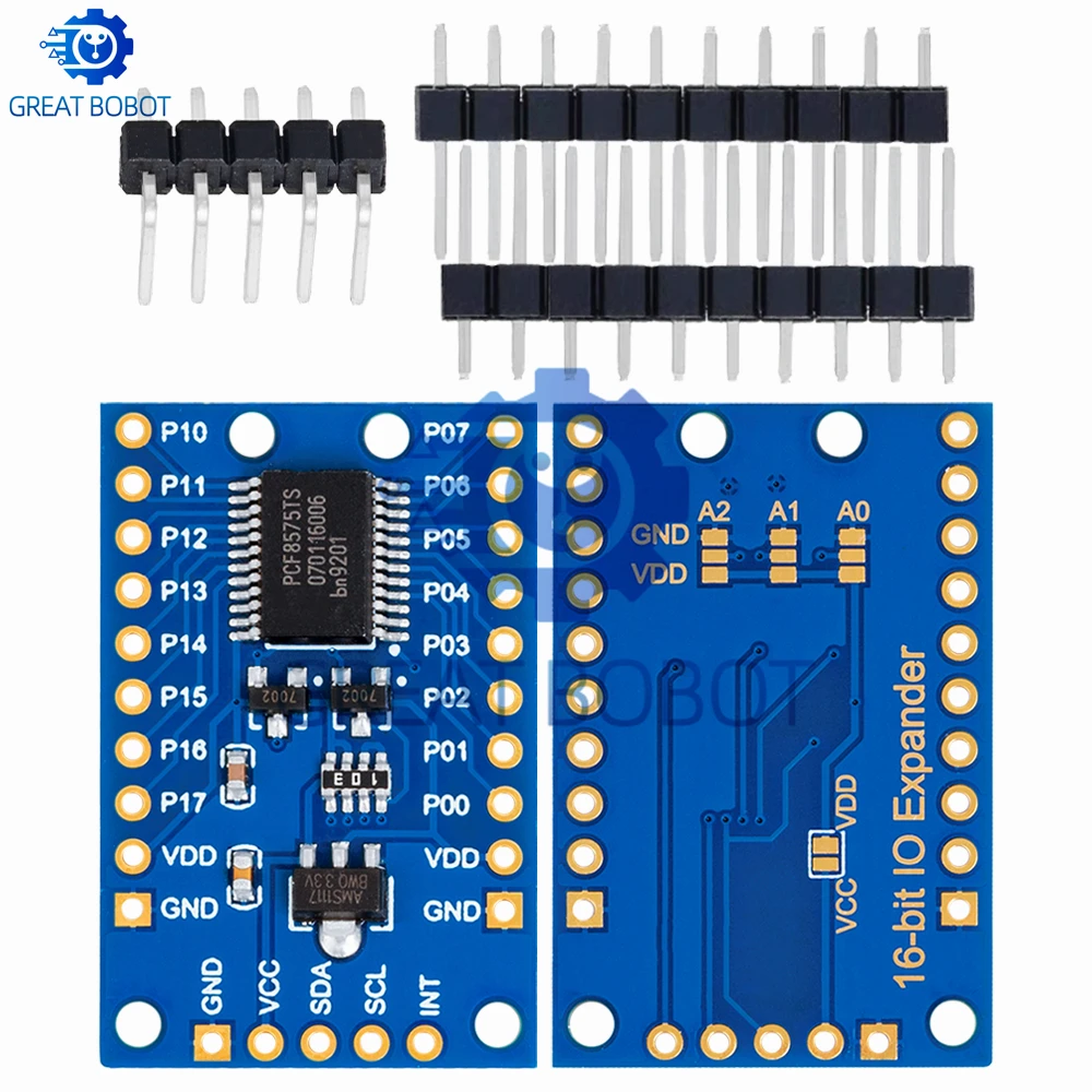 BS BS1PCS PCF8575 IO Expander Module I2C To 16IO Integrated Circuits For arduino