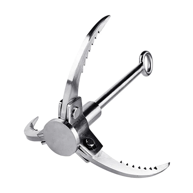 

Climbing Grappling Hook, Climbing Steel Outdoor Rock Climbing Hook Flying Claw Grappling Hook Survival Hook