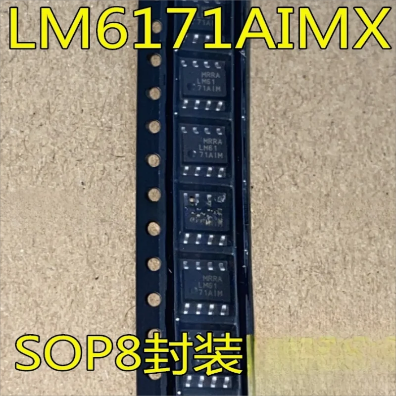 

10PCS LM6171AIM SMT SOP8 LM6171AIMX/NOPB integrated circuit IC brand new original imported