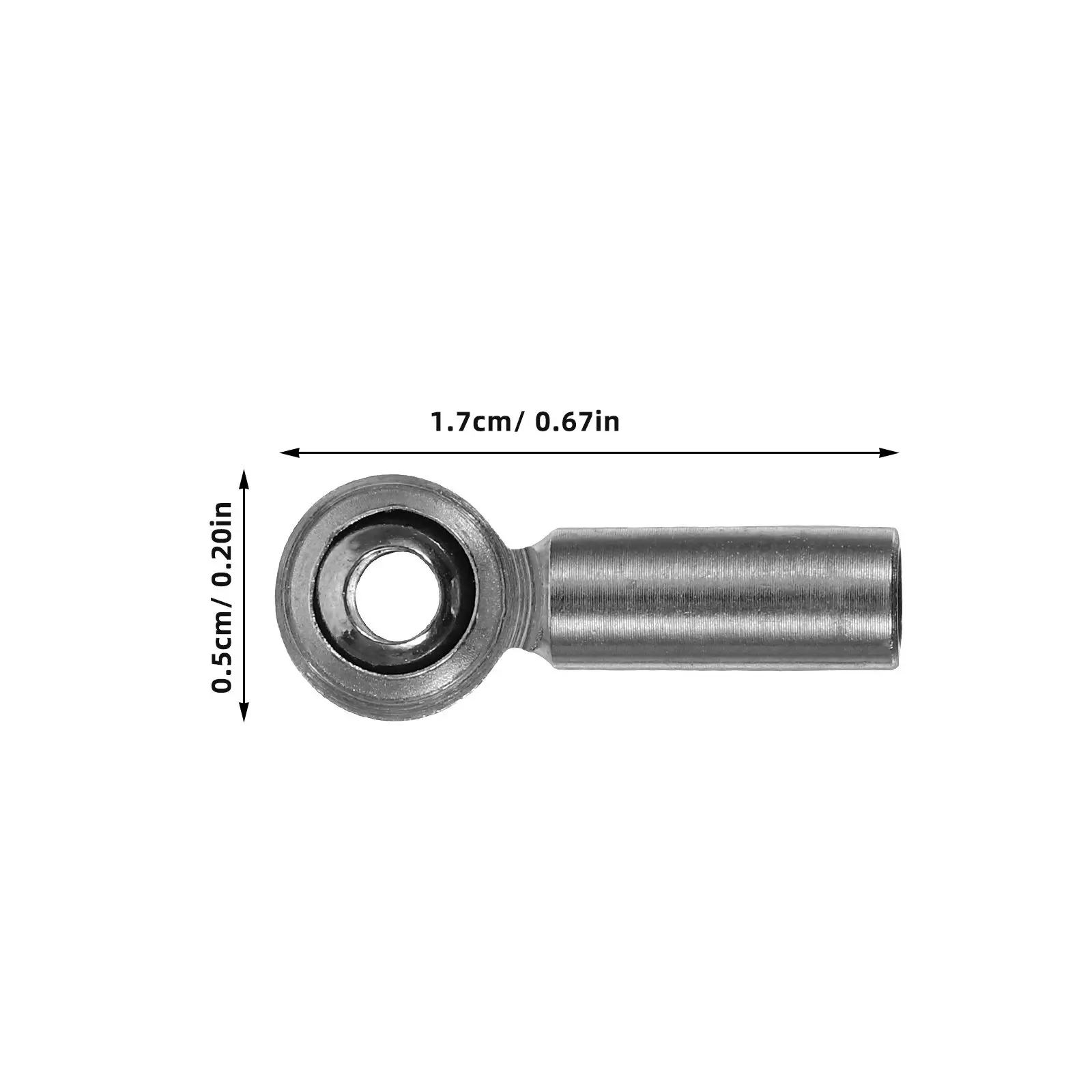Steel Instrument Repair Ball Joint Connector for French Horn Trumpet Alto Horn Rods Adjustable Angle Precision Fit Wind
