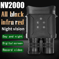 Digital Night Vision Device 1080P HD Infrared 5x Digital Zoom Hunting Binocular Telescope Day Night Dual Trigger Wildlife