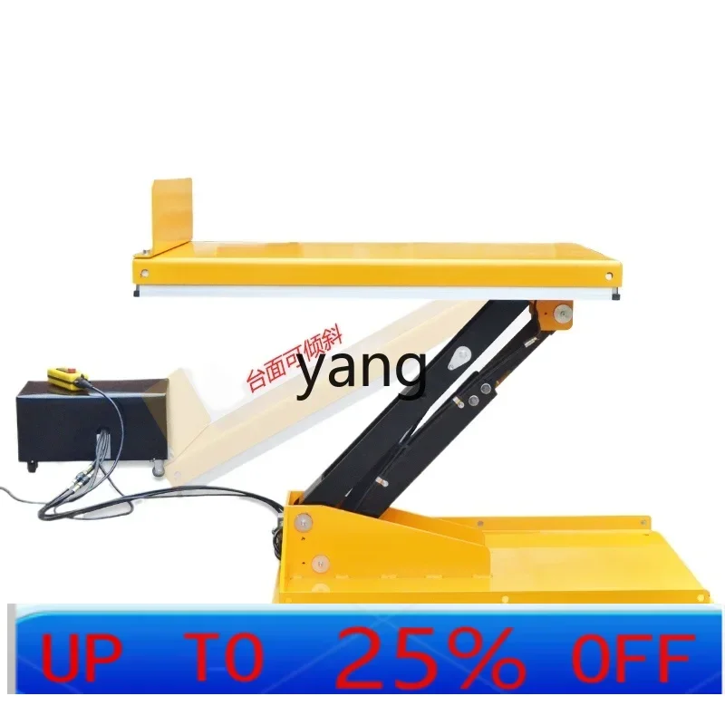CX lifting platform Fixed electro-hydraulic lift table tilt loading and unloading table