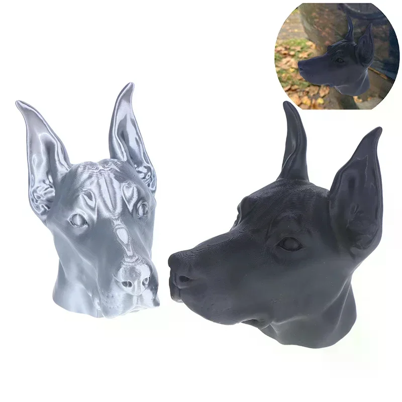 Wolf Head Trailer Hitch Cover Plastic Protective Cap Decorative Hook For Tow Balls 3D Printed Prevent Receiver Tube From Rusting