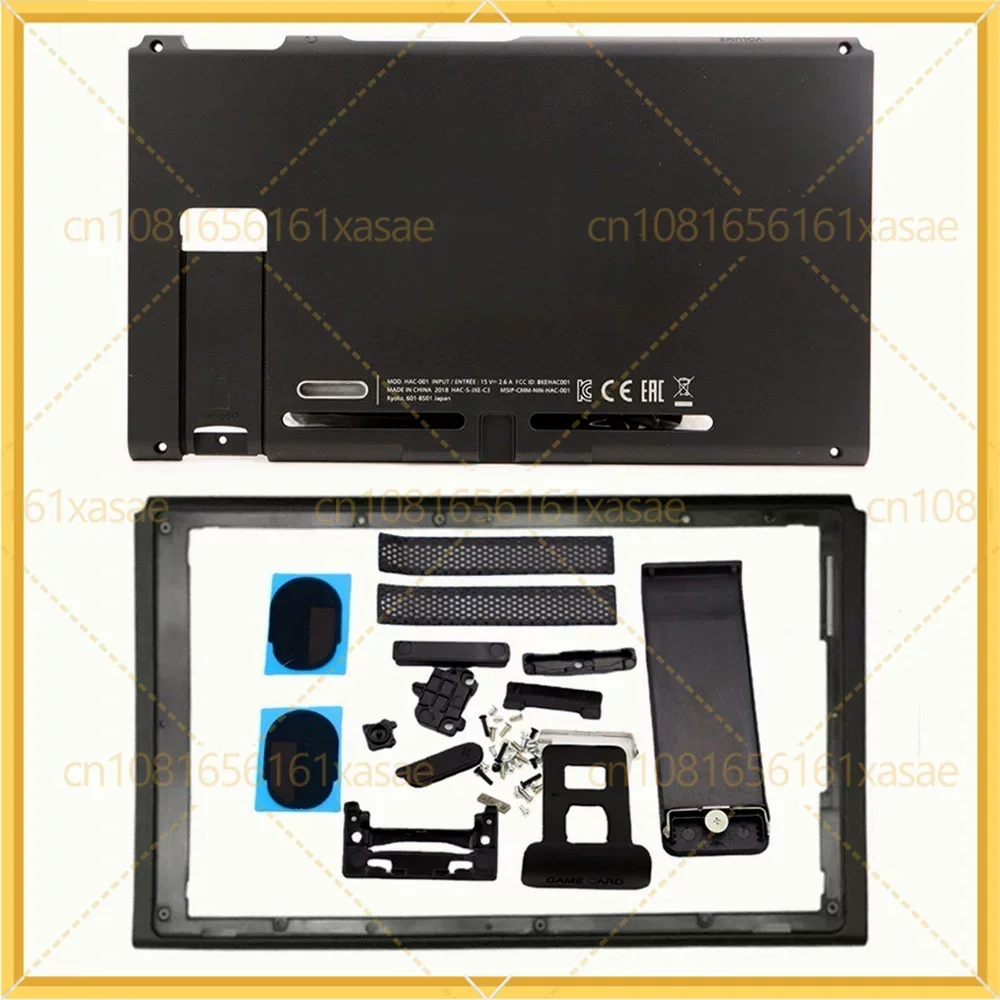 Full Replacement Shell Kit For Switch Console Back Plate Middle Frame All Button Mod Repair Parts