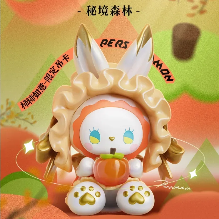 Emma Secret Forest Series Persimmon Ruyi Restricted Elevator Anime Figure Model Toy Birthday Graduation Gifts 9.5cm