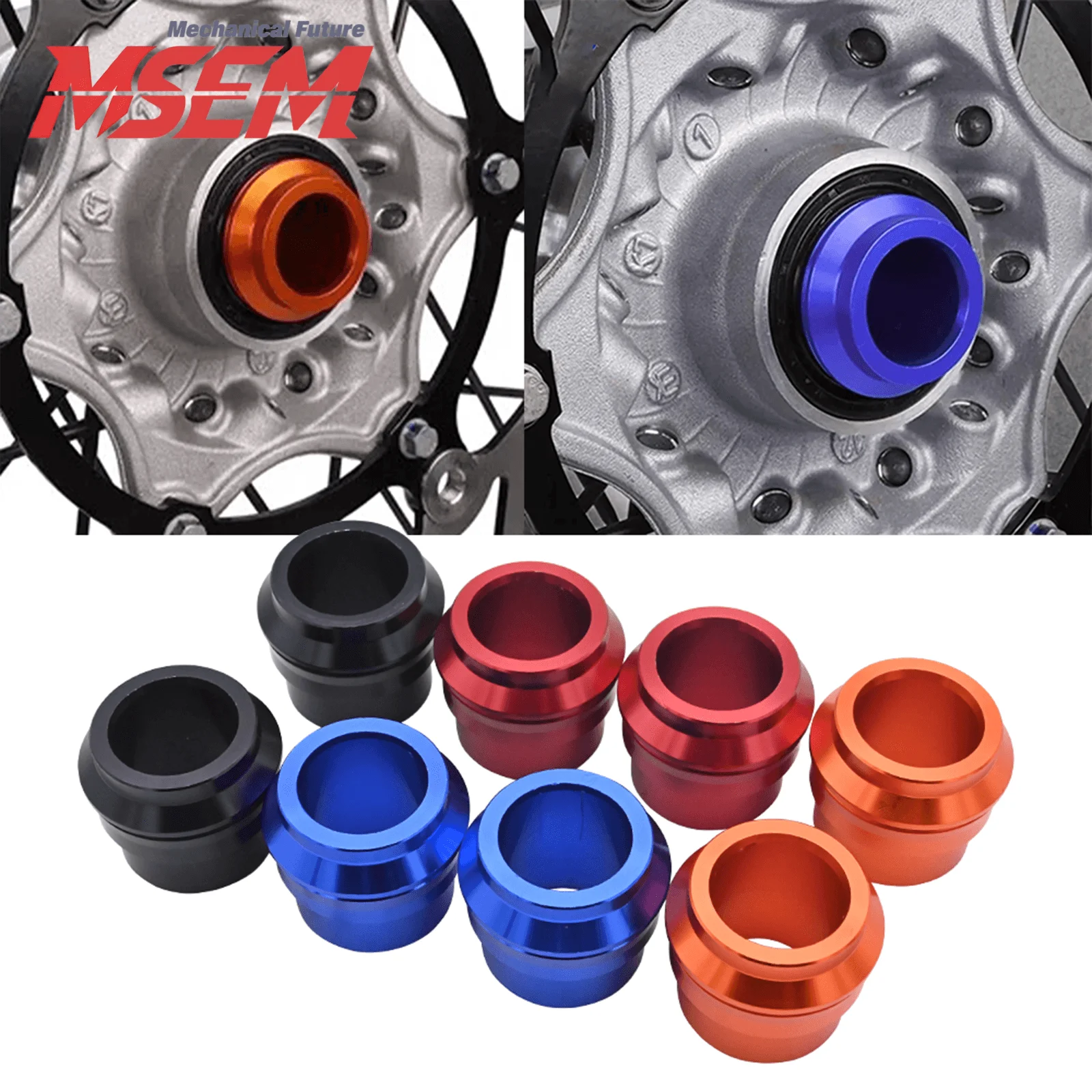 

Проставка для передней и задней оси колеса мотоцикла с ЧПУ для KTM SX SXF XCF SX EXC XC EXCF XCW XCFW 125-530 2008-2023