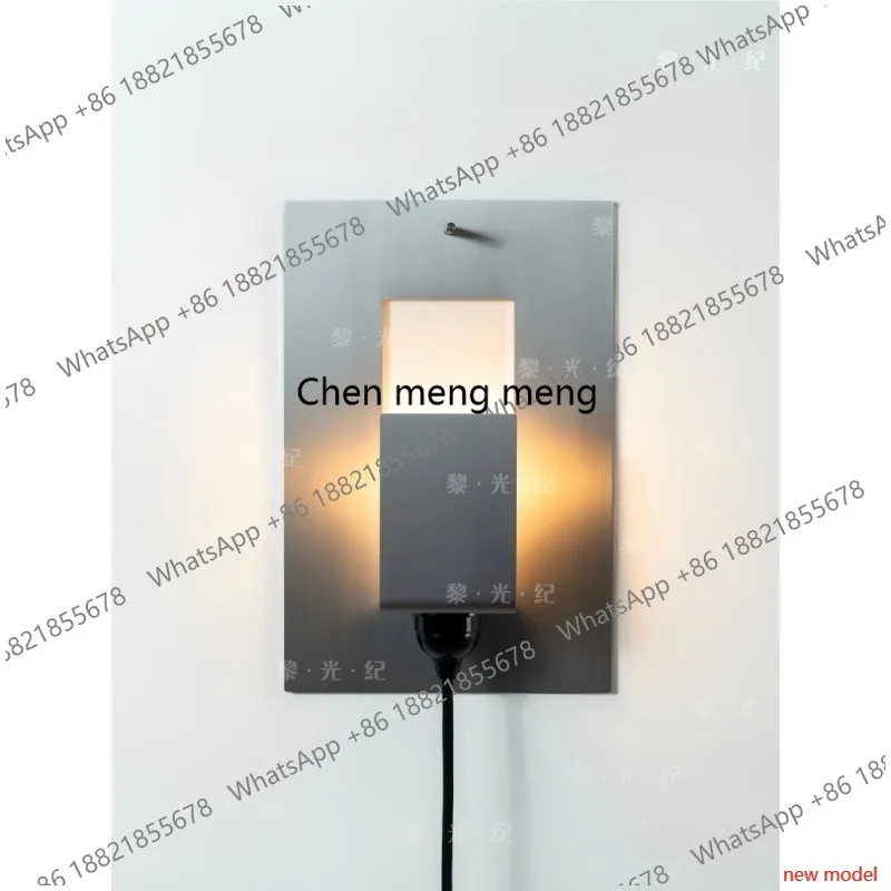 

Настенный светильник в стиле Баухаус, беспроводной, в индустриальном стиле, ретро, из нержавеющей стали, креативный, модель A178