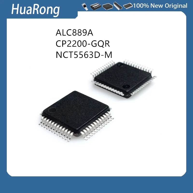 5Pcs/Lot ALC889A ACL889A CP2200-GQR CP2200 CP2200-GQ CP2200-G NCT5563D-M NCT55630-M QFP48