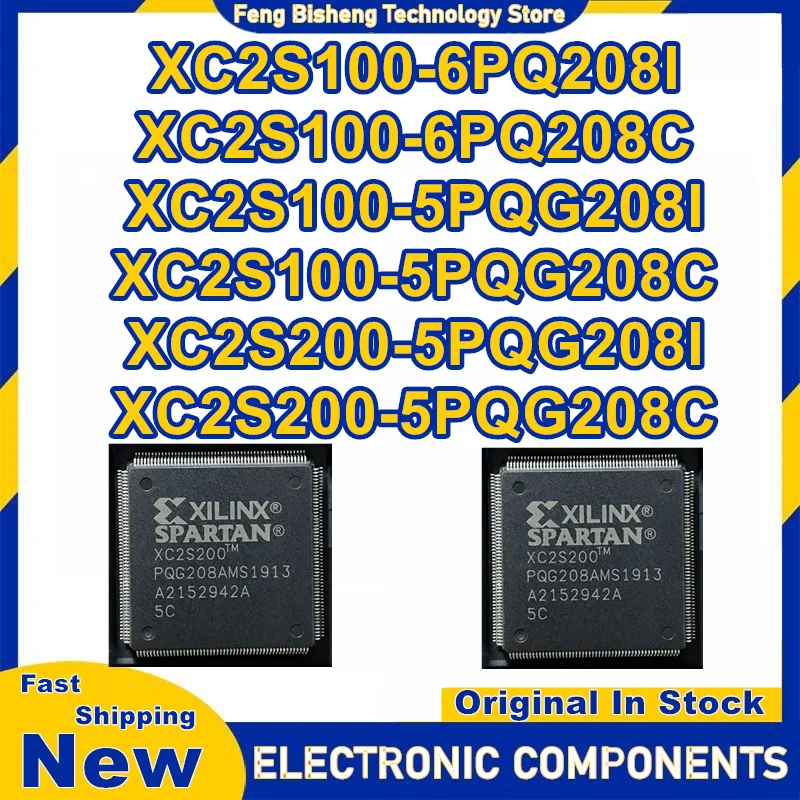 

Микросхемы XC2S100-6PQ208I, XC2S100-6PQ208C, XC2S100-5PQG208I, XC2S100-5PQG208C, XC2S200-5PQG208I, XC2S200-5PQG208C — оригинальные, в наличии.