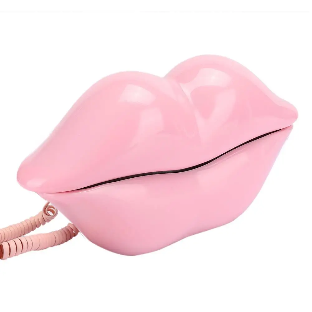 Vintage Lip Telephone Retro Style Home Decor Gift