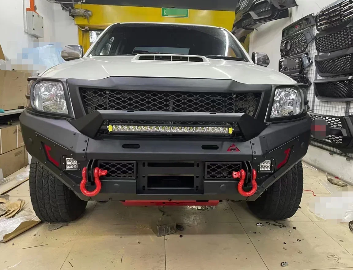 Car Bumper Front Bumper Iron Bumper Guard    for  HILUX REVO  2015-2021 Pickup Truck
