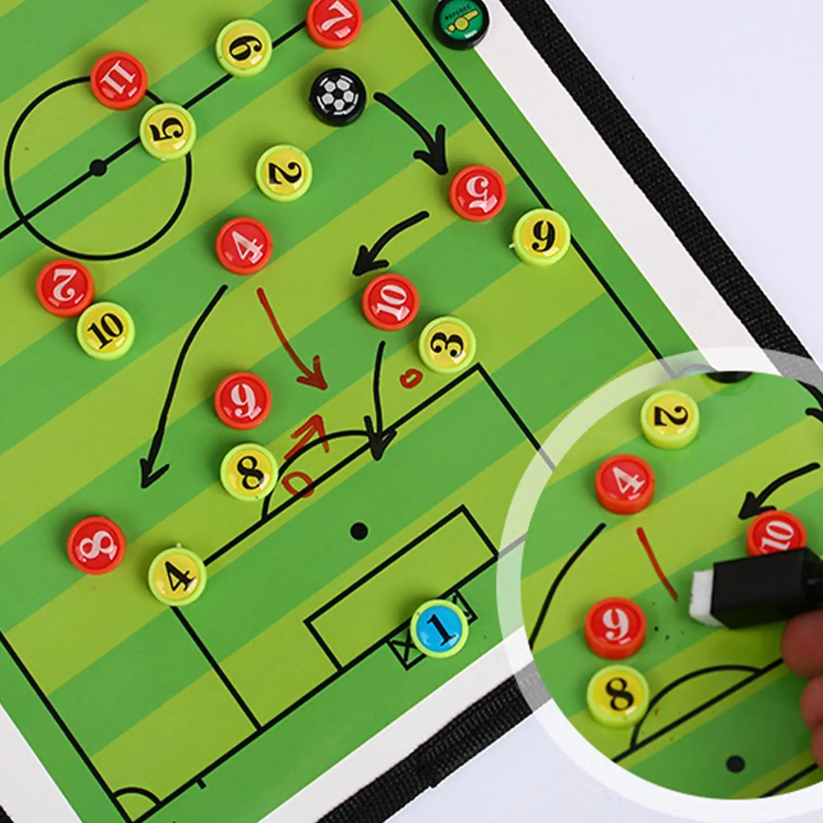 

Football Clipboard For Coaches Coaching Clipboard Magnetic Scoreboard Tracker For Baseball Softball Basketball Volleyball