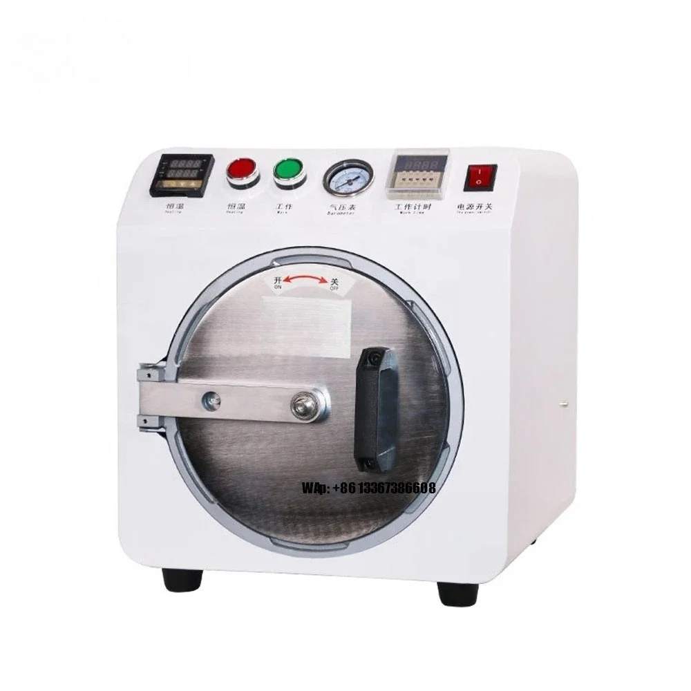 Auto Bubble Remove Defoaming Machine for LCD Screen Mobile Phone Flat/Edge Bubble Removal