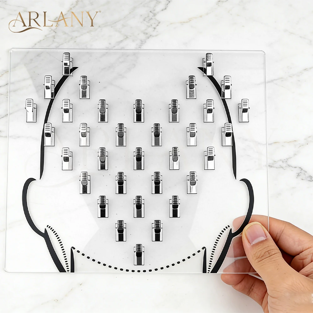 arlany-tape-in-extension-placement-board-acrylic-hair-separate-plate-with-head-chart-display-board-for-tape-in-extensions