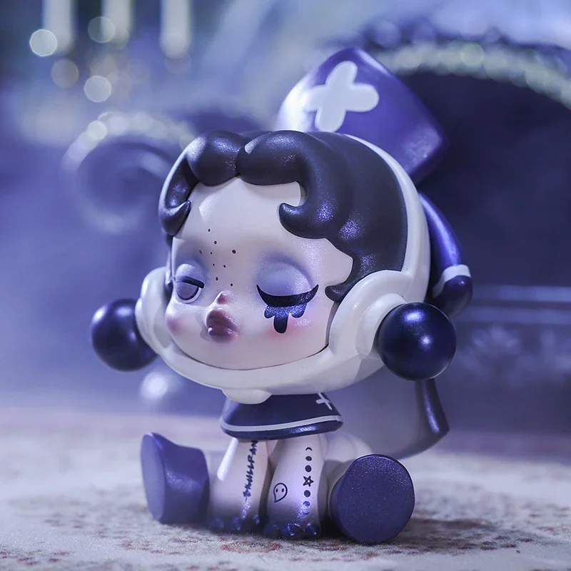 USER-X Skullpanda Oude Kasteel Serie Bevestiging Verzamelbare Schattige Skullpanda Blind Box Kawaii Speelgoed Figuren Pop Cadeau