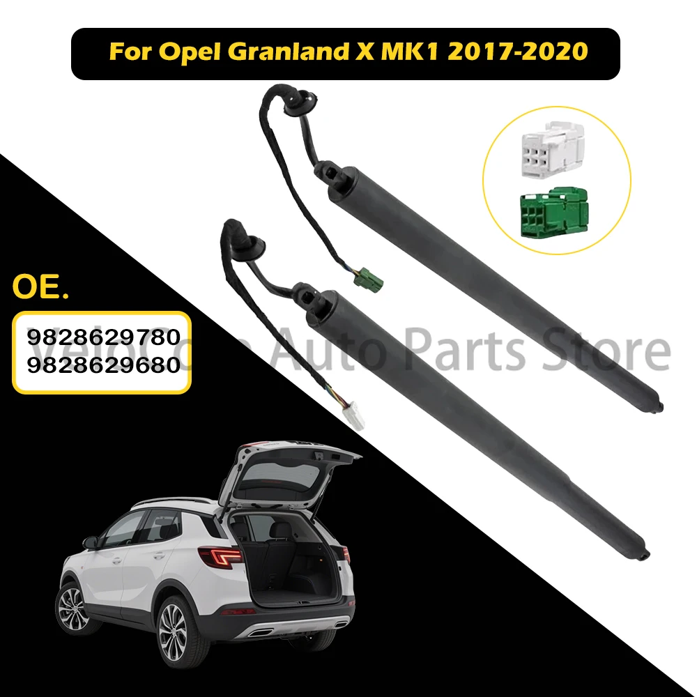 

For Opel Grandland X MK1 2017-2020 Power Precision Fit Liftgate Support Struts 9828629780,9828629680
