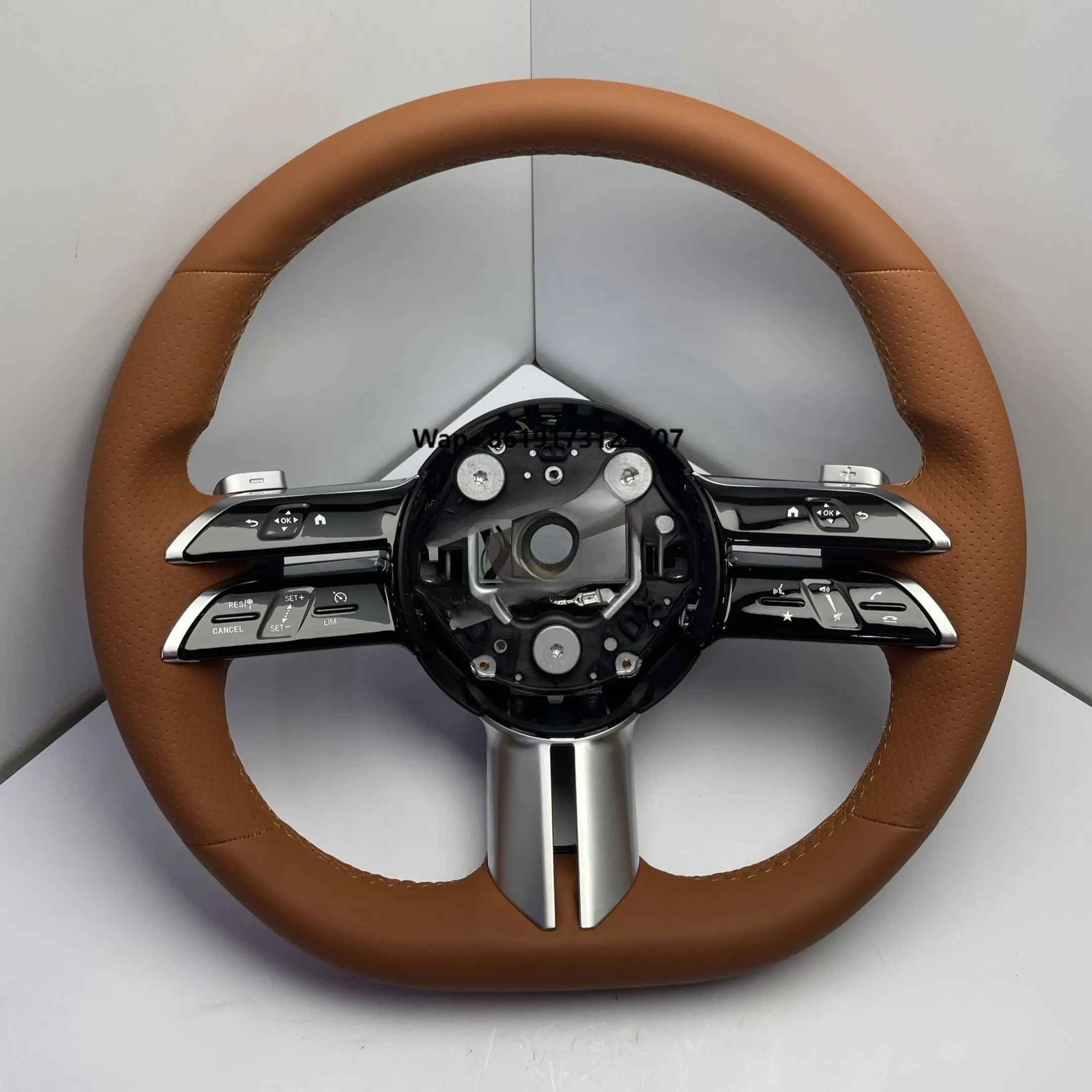 

Sports Style Leather Steering Wheel for B C E CLA GLA CLS Class W176 W246 W204 W212 C117 X156 W218