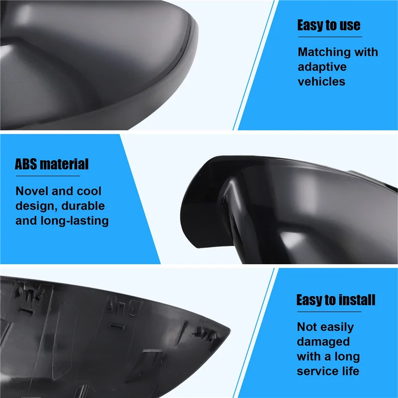 

Car Rearview Mirror Cover Door Mirror Shell 6341426 6342426 For Opel Vauxhall Insignia A-Model MK1 2008-2016