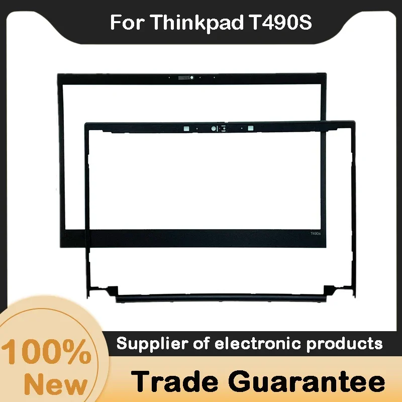 

New For Lenovo For Thinkpad T490S LCD Bezel Cover Sticker Case RGB Standard 02HM516 / Front Bezel 02HM500 AL1BR000200