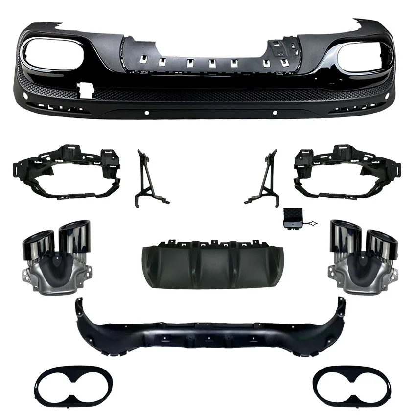

Suitable for Mercedes-Benz GLB180 200 GLB X247 modified GLB35 GLB45 AMG tail lip rear lip tail throat modified