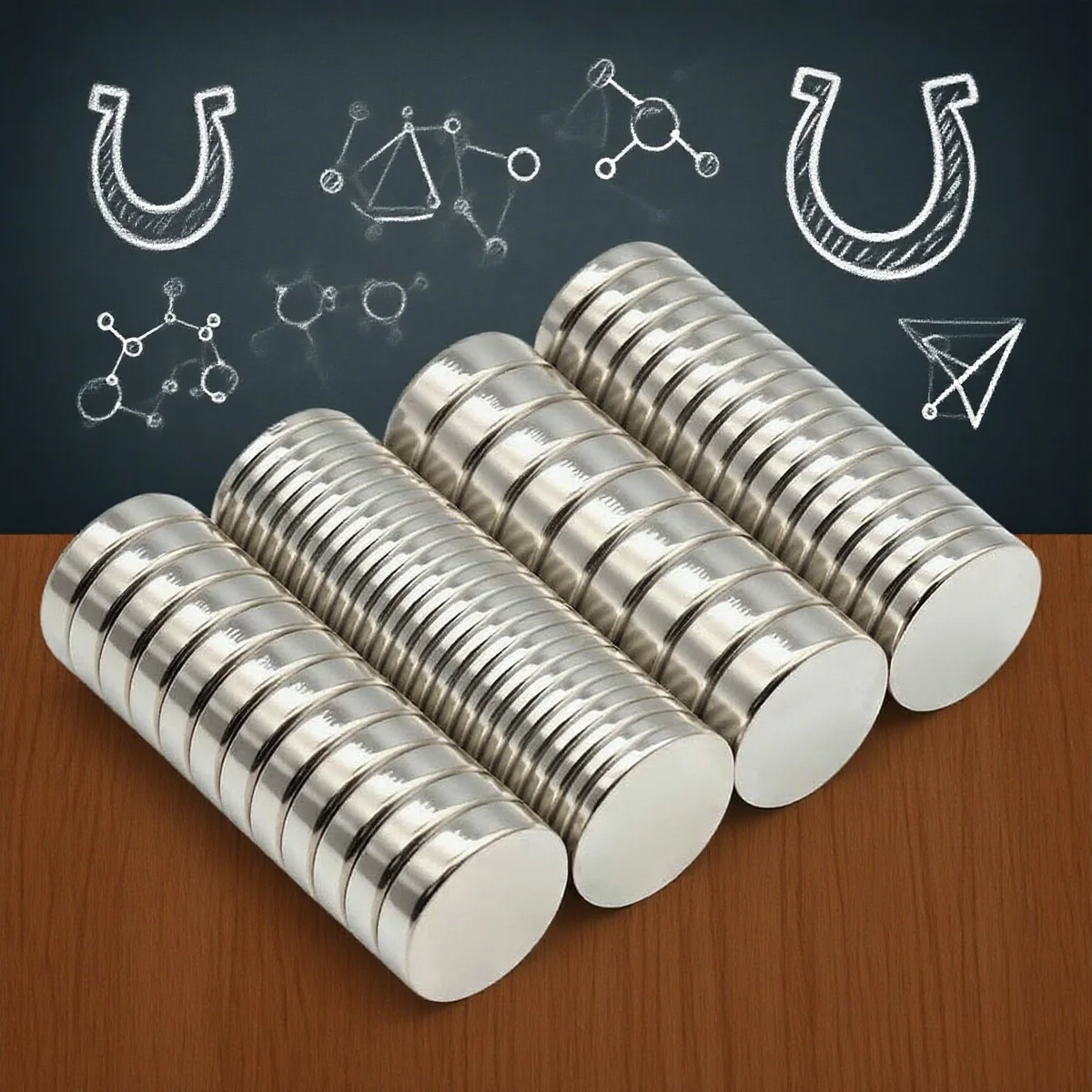 

15x1/15x2/15x3/15x4/15x5mm Industrial Strength Magnets - Garage, Workshop Use, Mark-free Fix, Engineers Secure Parts