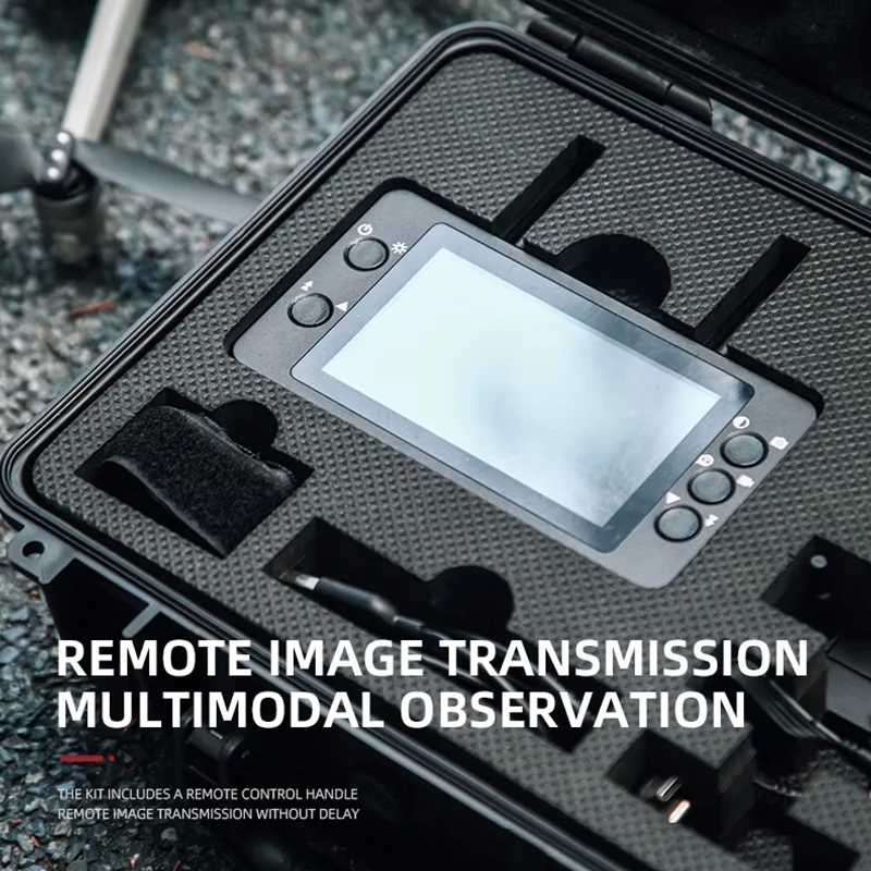 256*192 Thermische Beeldvorming drone stuurinrichting TG209 Warmtebeeldmodule met Servo Voor DIY Drones Plug & Play Tracking Module