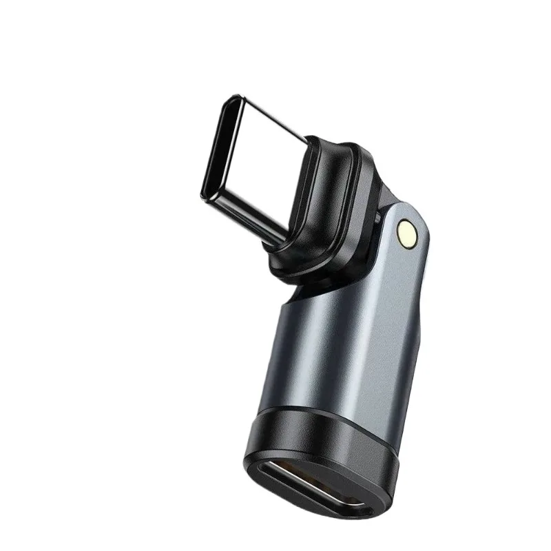 For 5A USB-C To Type-C OTG Adapter 240W 180° Fast Charging