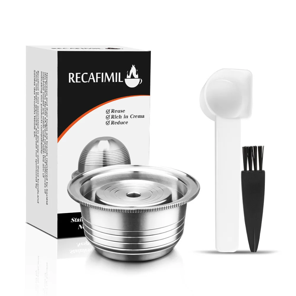 Carcasa de Repuesto para Accesorios de Café Vertuo Plus de Gran Volumen, Filtro Reutilizable, Edición G2 de Gran Volumen