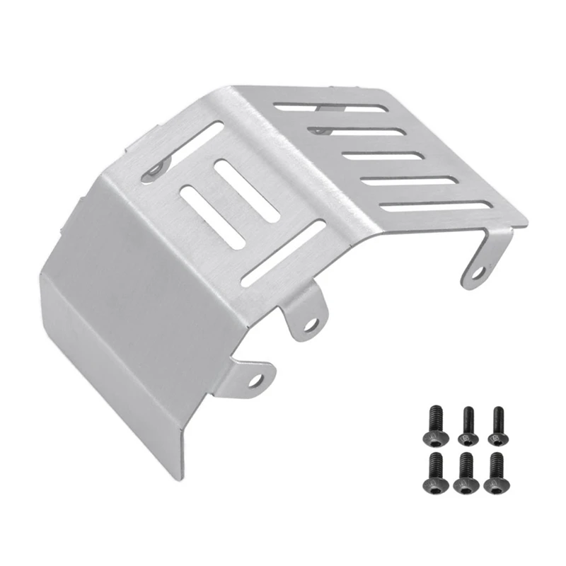 Motocicleta Retrofit Upgrade, Acessórios OP, Aço Inoxidável Guarda Baffle, RC Car Parts, Fit para LOSI 1/4 Promoto-MX