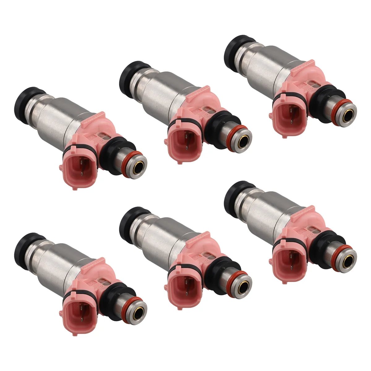 6x 23250-74080 New Fuel Injector Nozzle 1996 1997 1998 for Lexus LX450 4.5L I6