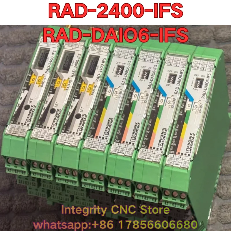 Two RAD-2400-IFS RAD-DAIO6-IFS wireless module function test is normal