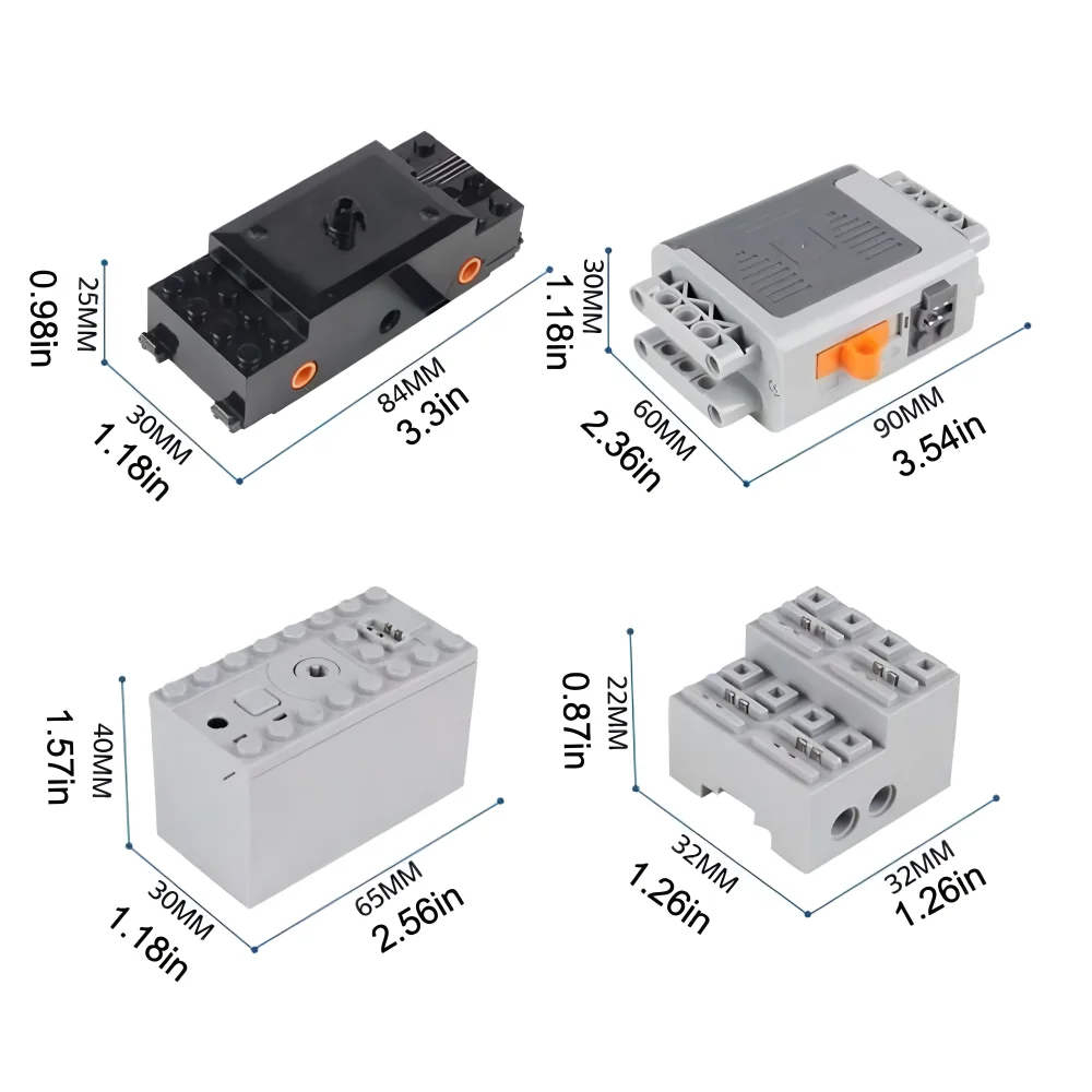 Interruptor de caja de batería de control remoto para vehículo eléctrico con función de potencia de luz LED componentes de tecnología MOC motor de función de potencia