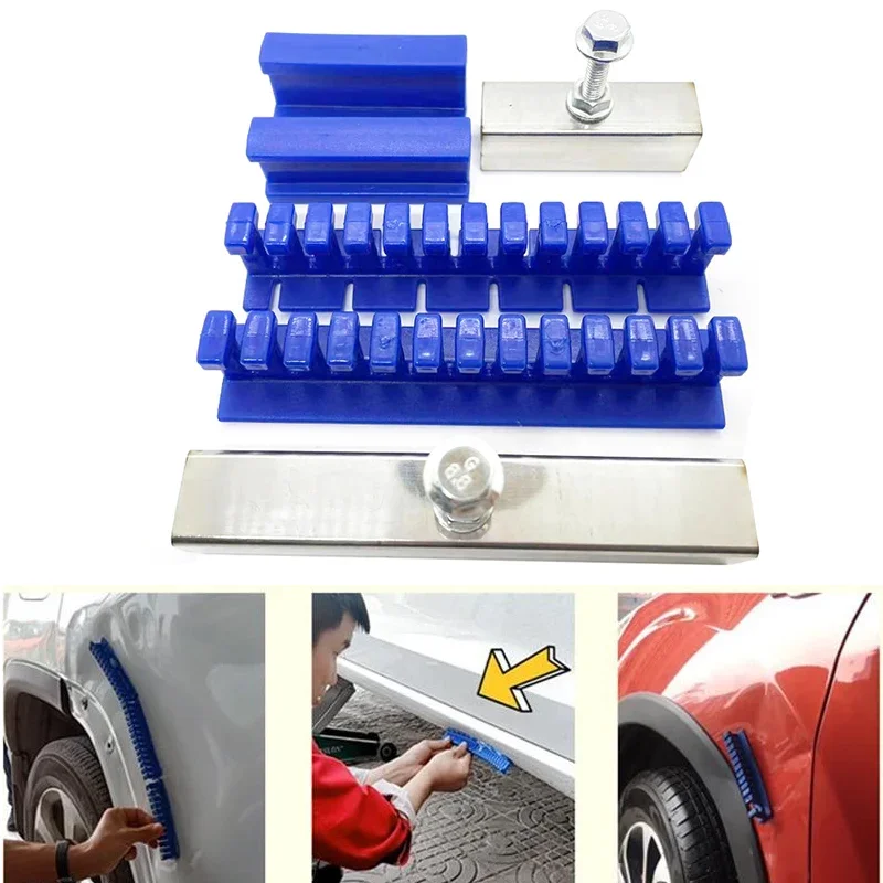 Car Body Paintless Dent Remoção Tool Kit, Auto Sheet Metal, T-bar, Slide Hammer, Reverse Ventosa Set