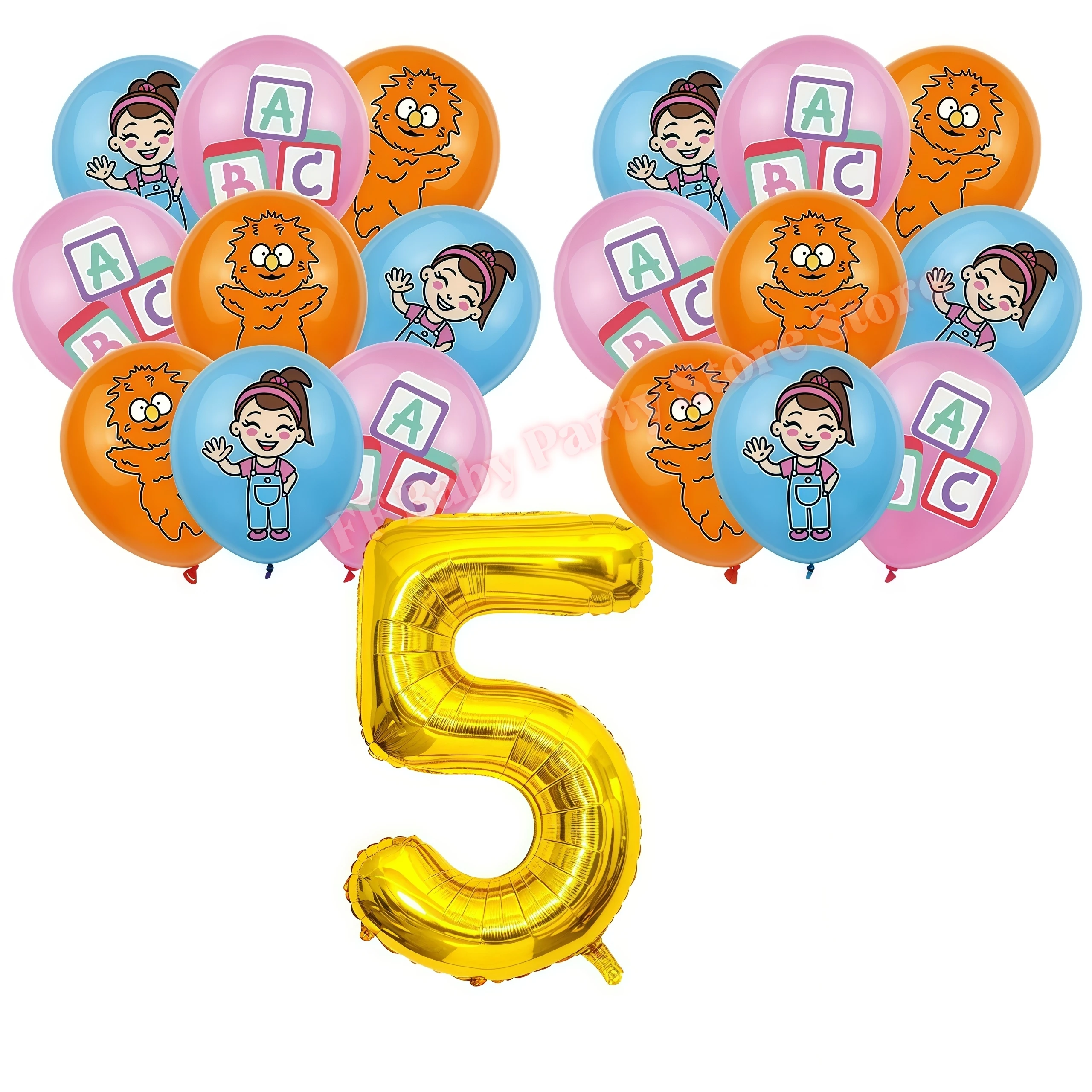 Neue Latzhose Geburtstagsparty-Tischdecke Frühpädagogik Kinderparty-Zubehör Englischlehrer Baby Badezimmer-Dekoration – Detail 22