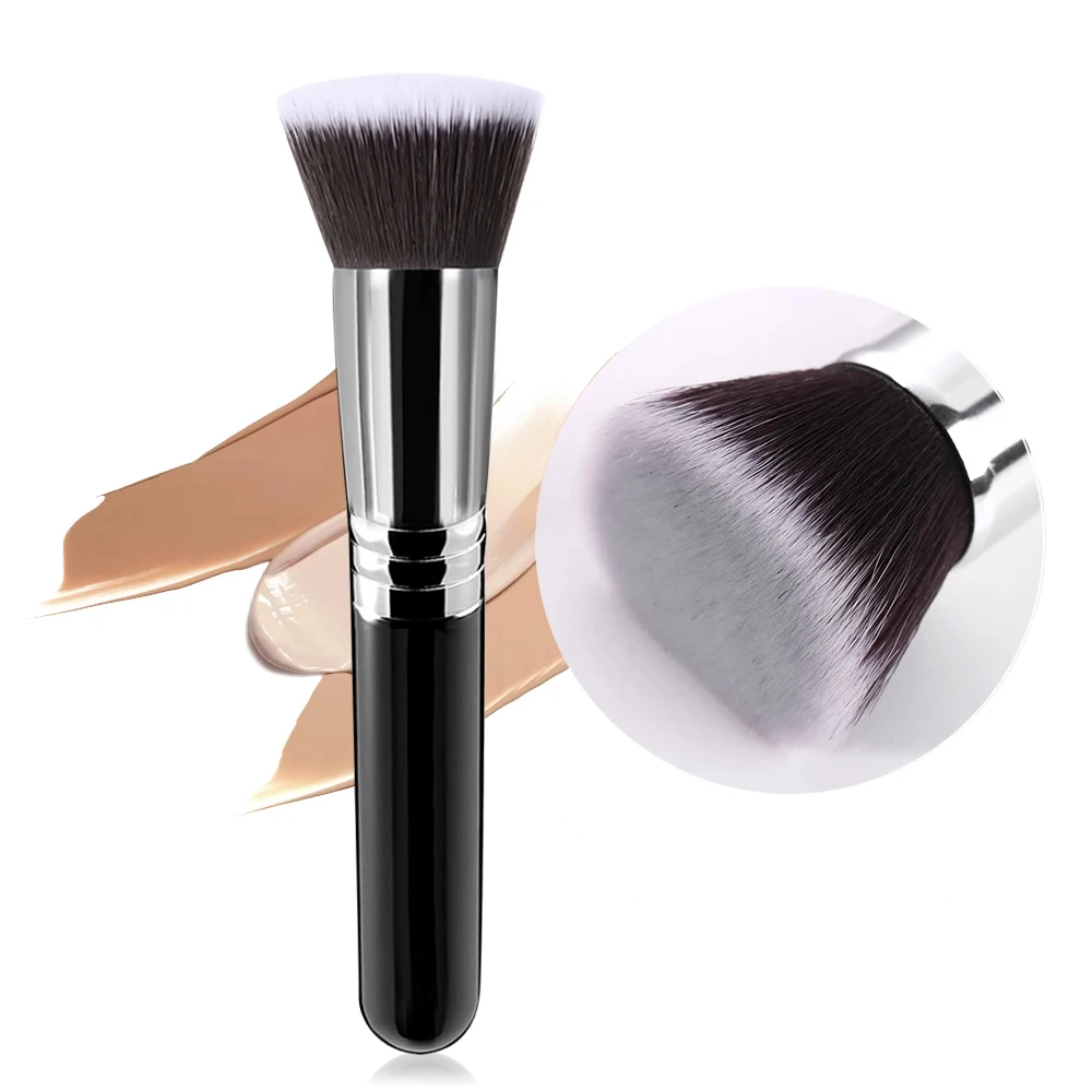 Professional Face Makeup Brushes 1 PC For Foundation Contour Liquid Blending Concealer Buffing Makeup Brush For Women