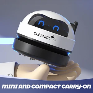 مكنسة كهربائية صغيرة قابلة لإعادة الشحن لسطح المكتب محمولة أوتوماتيكية شفاط الغبار المطاط دش رؤساء منظف لوحة المفاتيح سطح المكتب أعلى 8 مبيعات مكنسة كهربائية للوحة المفاتيح - رقم 6