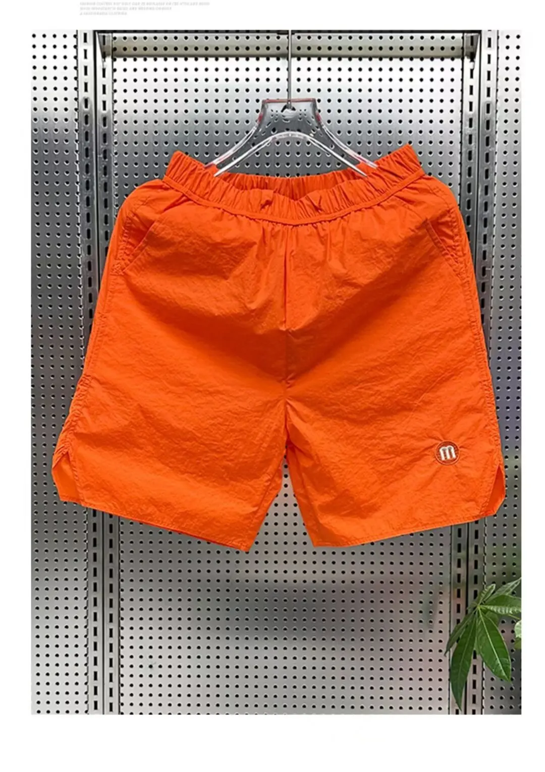 Pantalones cortos de verano para hombre y mujer, ropa deportiva transpirable de secado rápido para correr, Playa y hielo, 2024