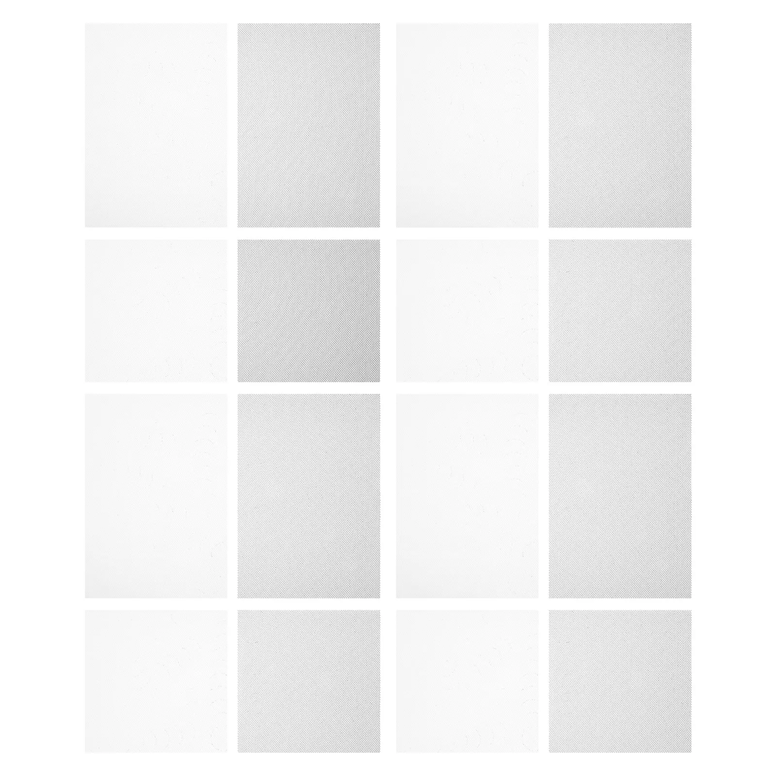 

24 шт. сетчатых листов для изготовления масок, 10x10 см, 20x30 см, прозрачные, удобные, для рукоделия, косплея, масок животных, костюмов ручной работы