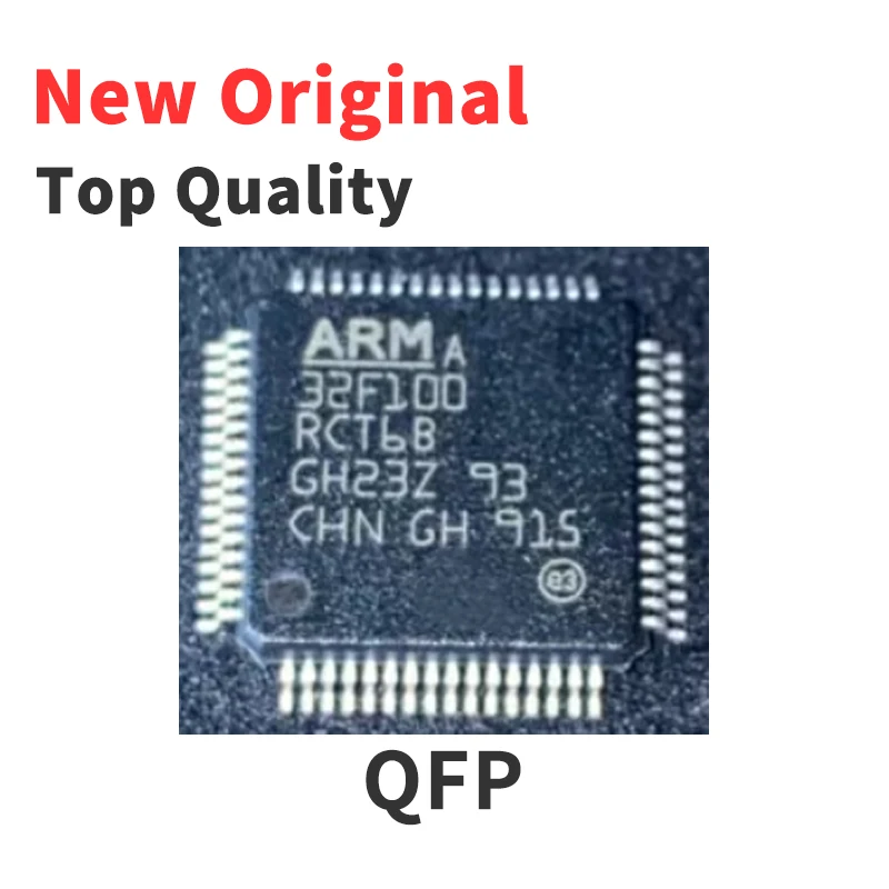 (1 Piece) STM32F100RCT6 STM32F100RCT6B STM32F100RCT7B STM32F100RDT6B STM32F100RET6B QFP New Original