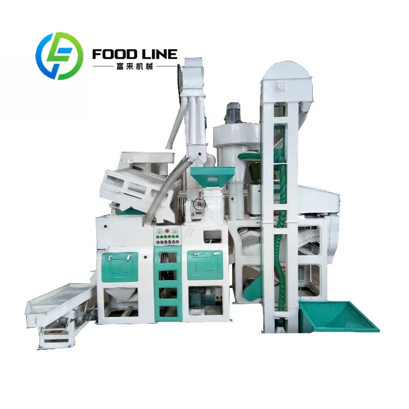 Integrated Rice Mill Machine Large Daily Output High‑Capacity Continuous Paddy‑To‑White‑Rice Production For Commercial Rice