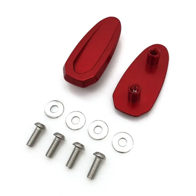 

ABHY-For BMW S1000RR 2019-2023 Motorcycle Rearview Mirror Base Cover Windshield Drive Eliminator Mirror Hole Cover